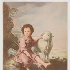 De estilo barroco y hecho al óleo, esta obra cuenta con un aire infantil y religioso. El Buen Pastor Coleccion Museo Nacional Del Prado