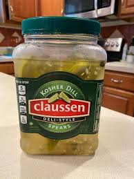 Copycat claussen dill pickles · 10 pickling cucumbers, sliced or cut into spears · 12+ sprigs fresh dill · 10 garlic cloves, cut into slivers and . Claussen Kosher Dill Pickles 1st Pregnancy Forums What To Expect