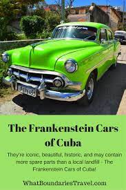 Cuba S Frankenstein Antique Cars
