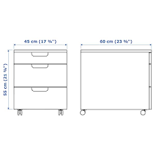 Please like 👍 if it worked for you. Galant Drawer Unit On Castors White 45x55 Cm Ikea