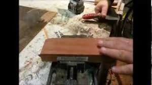 I wanted a card scraper around 2.5 x 6 and a. Make A Homemade Card Scraper Putty Knife Youtube