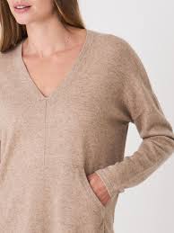 Maybe you would like to learn more about one of these? Repeat Cashmere Sporty Knit Sweater With Kangaroo Pocket