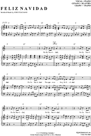 Noten nach geographischer herkunft der musik. Feliz Navidad Klavier Gesang Jose Feliciano Pdf Noten Klick Auf Die Noten Um Reinzuhoren Noten Und Playbac Klarinette Noten Klavier Noten Klavier