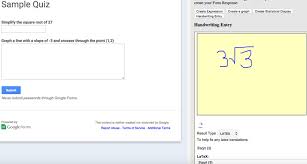 Google Forms Finally Loves Math Set The Hook Google Forms Love Math High School Math Lesson Plans