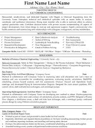 Chemical engineers help developing a wide range of products and are mostly responsible for making plastic from oil. Chemical Engineer Resume Sample Template