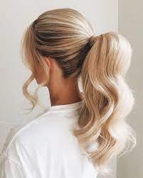 Hair Stuff Hair And Makeup Up Hairstyles Wedding Hair Short Hair Hairstyles How To Lo Messy Ponytail Hairstyles Hair Looks Ponytail Hairstyles Easy
