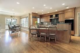 43 kitchens with extensive dark wood