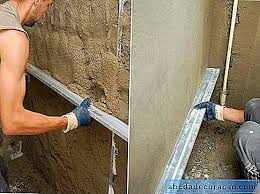 Luas pekerjaan plesteran dinding = 2 sisi x 66 m2 = 132 m2. Bagaimana Dinding Plaster Dengan Mortar Simen Pembaikan Dan Reka Bentuk 2021