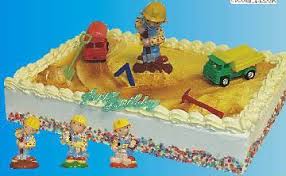 Letzte woche hatte ich zum ersten mal die gelegenheit einen kuchen für einen kindergeburtstag zu backen. Bob Der Baumeister Tortendekoration Partytorten