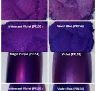 Purple Pearl Pigments 17 Colors Available