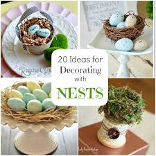 За окном красок достаточно, а добавить их в. Spring Decorating 20 Ideas For Bird Nest Decor