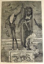 Félicien Rops - Le Vice Supreme - Original Etching by Félicien Rops - 1883  For Sale at 1stDibs