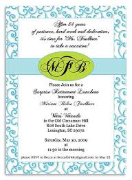 Retirement Luncheon Inviation By Sugarlumpstationery Via Flickr Retirement Party Invitation Wording Retirement Party Invitations Invitation Wording