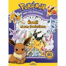 Artwork d'évoli pour pokémon rouge feu et vert feuille. Les Pokemon Evoli Et Ses Evolutions Mes Coloriages Evoli Et Ses Evolutions Pokemon Collectif Broche Livre Tous Les Livres A La Fnac