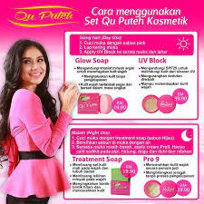Cara penggunaan qu puteh kosmetik. Qu Puteh Kosmetik Krim Pro 9 Mineral Glow Foundation Serum Qu Puteh Sabun Mineral Lipstic Omg Shopee