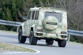 Le Preparateur Automobile Mansory Propose Un Mercedes Classe G En Version Camouflage Decouvrez Les Nombreuses Mod Mercedes Classe G Mercedes Classe A Classe G