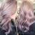 Ombre Platinum Purple Hair
