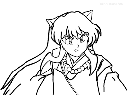 Inuyasha coloring pages will appeal to everyone who loves mystical anime and japanese mythology. Printable Inuyasha Coloring Pages For Kids
