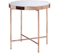 Maybe you would like to learn more about one of these? Buy Collection Round Glass Top Side Table Copper Plated At Argos Co Uk Your Online Shop For Co Glass Top Side Table Cheap Coffee Table Glass Top End Tables