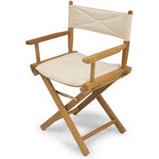 Folding Wooden Frame Chair With Canvas Seat And Back Outdoor Chairs Directors Chair Indoor Chairs