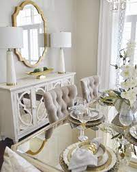 15 Glam Dining Rooms You Must See In 2021 Glam Dining Room Glass Dining Room Table Decor