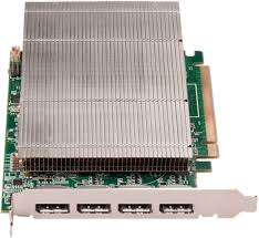 Displayport (dp) is a digital display interface developed by a consortium of pc and chip manufacturers and standardized by the video electronics standards association (vesa). Imagedp4 Graphics Card Datapath