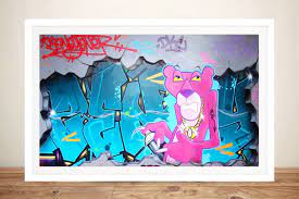 Maybe you would like to learn more about one of these? Buy A Pink Panther Framed Canvas Graffiti Print Framed Wall Art Cairns