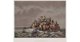 A Flood Of Java By Raden Saleh Indonesia Indonesian Art Art Giclee Print