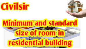 Average guest room size but in general, a guest room is bigger than a kids' room but smaller than a master bedroom. Minimum Standard Size Of Room In Residential Building Civil Sir
