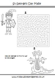 George's day celebrations were on par with christmas once. Saint George S Day Kids Puzzles And Games
