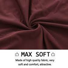 Set of 2 pillow inserts filled with polyester, use in any room of your home or office. Stretch Dining Chair Slipcovers Xl Oversized Removable Washable Soft Spandex Extra Large Dining Room Chair Covers For Kitchen Hotel Table Banquet Pack Of 4 Large Brown Buy Online At Best Price In Uae