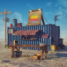 Ele Imaginou Os Gigantes Da Internet Em Um Futuro Distopico Designerd Cgi Ilustracoes 3d Papeis De Parede Diferentes