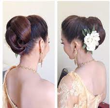 Thai Wedding Hairstyle Cr Nongchat Wedding Hairstyles Bridal Hair Bridesmaid Hair