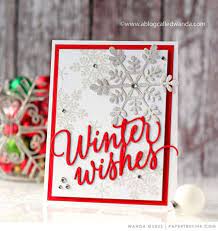 Wanda Snowfall Christmas Cards 2017 Christmas Cards Xmas Cards