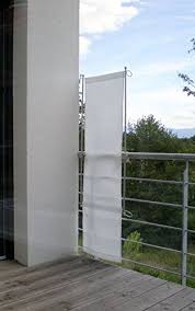 Schon nach wenigen minuten ist der blickdichte sichtschutz montiert. Mw Handel Seitlicher Balkonsichtschutz Balkon Paravent Sichtschutz Seitlich Trennwand Markise 140x230 Cm Gartenmobel Zubehor Somaaktuel Garten