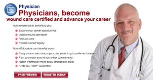 I cannot imagine finding wound care tasteful, for sure. Physician Wound Care Certification Course Wound Care Physician Physician Assistant