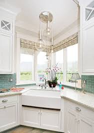 Kitchen Countertop Ideas Recycling Glass Countertop Kitchen Kitchencountertop Corner Sink Kitchen Kitchen Sink Design Modern Farmhouse Kitchens