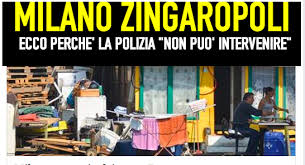 Risultati immagini per oggi zingari scippatori a Milano