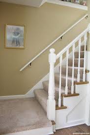 Handrail kits that mount to a wall or post | simplified building. Paint Banister Without Taking It Off The Wall Green With Decor