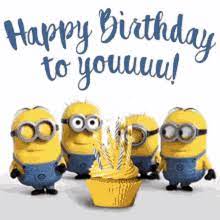 Here are 33 birthday zoom backgrounds to celebrate an adult's birthday download 1920 x 1080 zoom image. Happy Birthday Minions Gifs Tenor