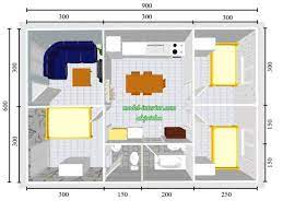 Desain rumah 3 kamar ukuran 7 x 9. Pin Di Rumah