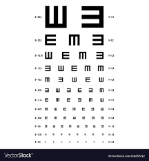 27 Credible Eye Chart 1240