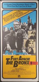 Fort Apache the Bronx-an Original Vintage Movie Poster of Daniel Petries  Urban Crime Thriller With Paul Newman, Ed Asner and Pam Grier. - Etsy