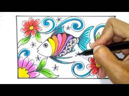 Pada dasarnya, gambar flora dan fauna alam benda contoh dan seperti ragam hias lukisan yang biasa di sketsa menggambar yang mudah digambar cara ilustrasi. Menggambar Ragam Hias Flora Dan Fauna Youtube