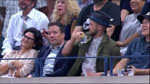 / jimmy fallon & justin timberlake. Jimmy Fallon Justin Timberlake Steal Show At Us Open Youtube