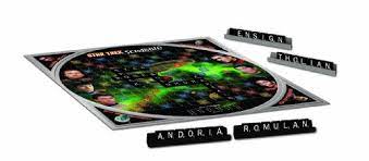Scrabble This Is Where You Can Get Creative Wonder If Klingonese Ferengi And Romulan Words Are Allowed Star Trek Games Star Trek Star Trek Collectibles