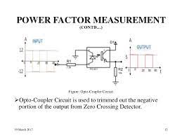 A poor power zero crossing detectors factor can result in such systems. Automatic Power Factor Correction
