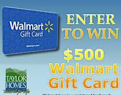 Maybe you would like to learn more about one of these? Taylor Homes 500 Walmart Gift Card Giveaway I Love Giveaways
