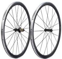 Carbon Wheels with Alloy Brake Track Powerway R36 V-brake Hub Road Bike Wheels
