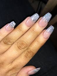 The benefit of getting your nails done by a professional lies in the amount of time spent in. Glitter Fade Acrylic Nails Nails Glitter